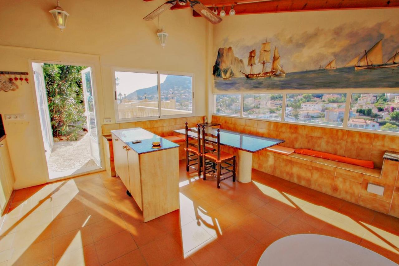 Tosal Julia - Sea View Villa With Private Pool In 卡尔佩 外观 照片